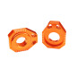 Tensor de cadena SCAR - Naranja para KTM EXC 250, EXC 300, HUSQVARNA TE 250, TE 300 y GAS GAS EC 250, EC 300 de 2002 a 2027