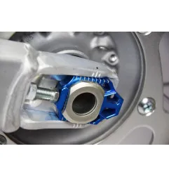 Tendeur de chaîne SCAR bleu pour YAMAHA WRF 450, YZ 250, YZ 250 X, YZF 250, YZF 450 de 2010 à 2027