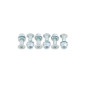 Kit vis+écrous BOLT pour couronne pour KTM EXC 300, HUSQVARNA TC 250, GAS GAS ECF 350 et HUSABERG FE 501 de 1995 à 2027