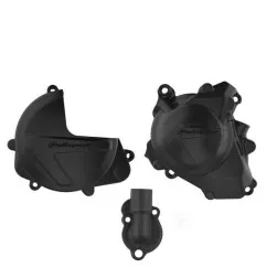POLISPORT Clutch, Ignition And Water Pump Cover Protection Set for HONDA CRF 450, CRF 450 RWE, CRF 450 RX ENDURO 2017-2026