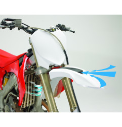 POLISPORT Supermotard SM Line Front Fender for HUSQVARNA WR 250, HONDA CR 250, KAWASAKI KX 250 and HM CRE 450 1973-2024