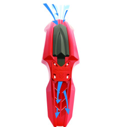 Guardabarros delantero universal sm-line POLISPORT supermotard para HUSQVARNA WR 250, HONDA CR 250, KAWASAKI KX 250 y HM CRE 450