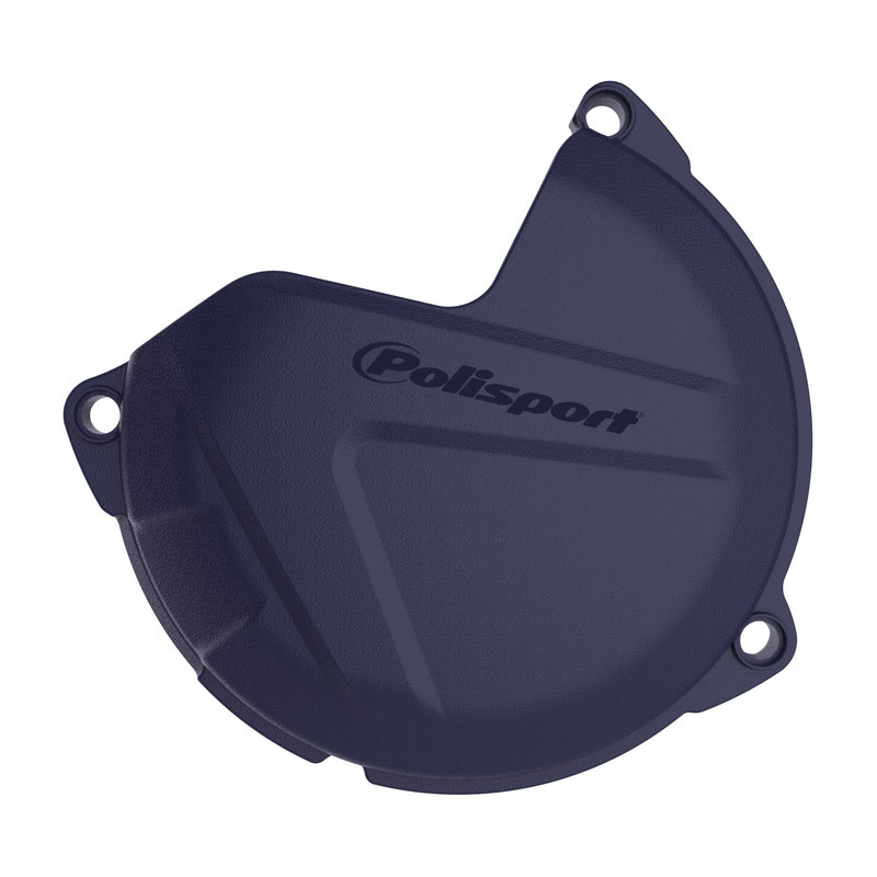 Protector tapa de embrague POLISPORT azul para HUSQVARNA TC 125, TE 125 de 2014 a 2016