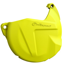 Protection de carter d'embrayage POLISPORT jaune pour HUSQVARNA TC 125, TE 125 de 2014 à 2016
