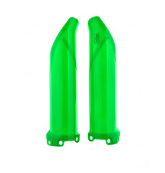 Protector de horquilla POLISPORT, verde lima para KAWASAKI KX 250, KX 250 X, KX 450, KXF 250, KXF 450 de 2009 a 2027