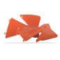 POLISPORT Kühlerspoiler seitlich -02 Orange für KTM EXC 125, EXC 200, EXC 250, EXC 300 2001-2002
