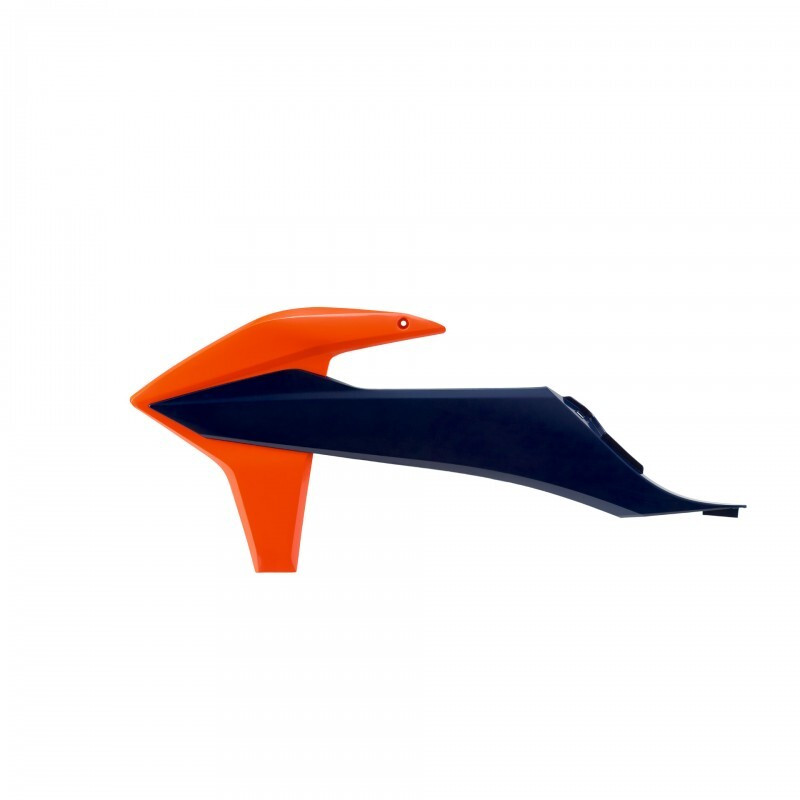 Tapas de radiador POLISPORT para KTM SX 125, SX 150, SX 250, SXF 250, SXF 350 de 2019 a 2022