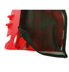 Filet cache radiateur POLISPORT noir pour SUZUKI RMZ 450 de 2008 à 2017