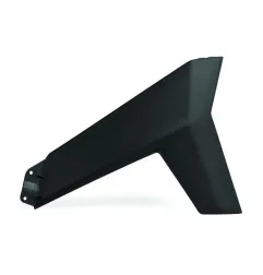 Ouïes inférieures de radiateur POLISPORT noir -F pour GAS GAS EC 125, EC 200, EC 250, EC 300, ECF 450 de 2011 à 2019