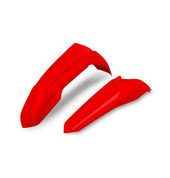 Kit garde-boue avant & arrière UFO - couleur origine pour HONDA CRF 250, CRF 250 RWE, CRF 450, CRF 450 RX ENDURO de 2021 à 2027