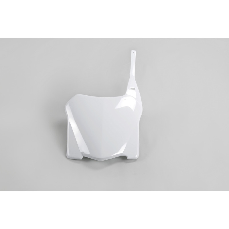 UFO Front Plate White for HONDA CRF 250, CRF 450 2008-2009