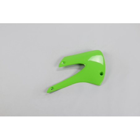 Ouïes de radiateur UFO vert pour KAWASAKI KX 80 de 1998 à 2000