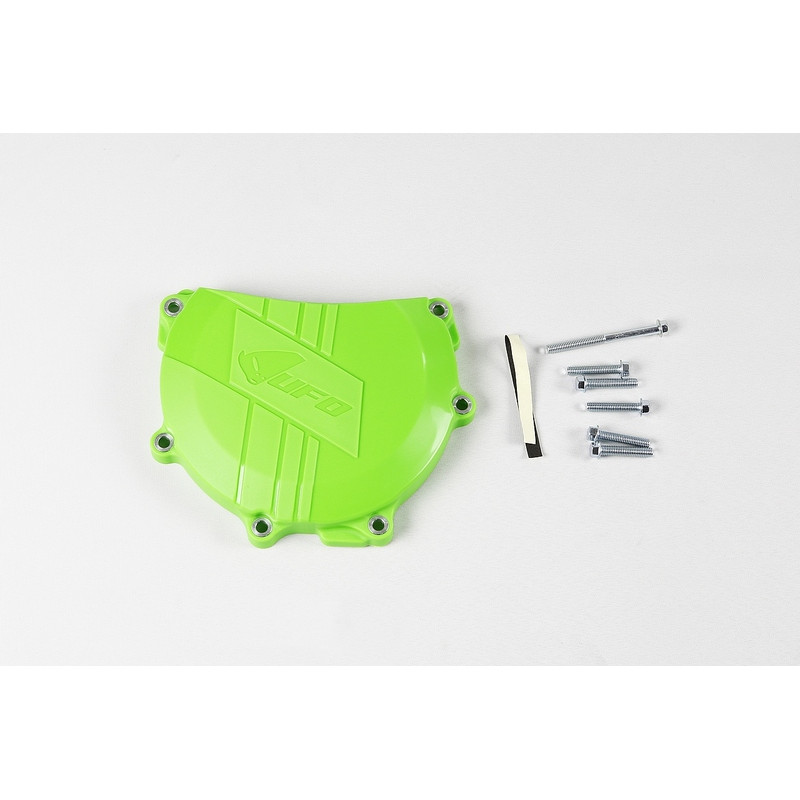 UFO Kupplungsdeckelprotektor grün für KAWASAKI KXF 450 2006-2015