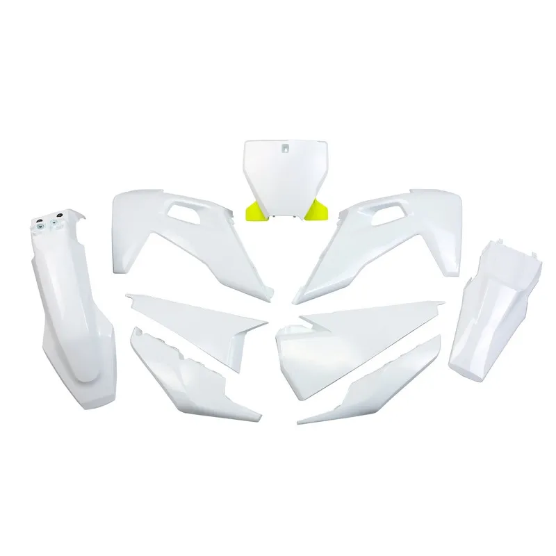 Kit plastiques UFO pour HUSQVARNA FC 250, FC 350, FC 450, TC 125, TC 250 de 2019 à 2022 Kit plastiques UFO pour HUSQVARNA FC 250, FC 350, FC 450, TC 125, TC 250 de 2019 à 2022
