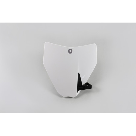 UFO Front Number Plate White for HUSQVARNA TC 85 2014-2017
