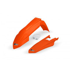 Kit garde-boue avant & arrière UFO pour KTM SX 125, SX 150, SX 250, SXF 350, SXF 450 de 2023 à 2027