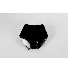 UFO Front Number Plate Black for KTM SX 85 2013-2017