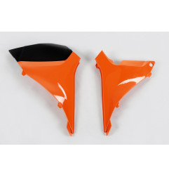 Tapa de caja de filtro de aire UFO naranja para KTM SXF 250, SXF 350, SXF 450, XCF 250, XCF 350 de 2011 a 2012