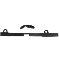 Patín de basculante suelto UFO negro KT03017-001 para KTM LC4 640, LC4 640 ADVENTURE, LC4 640 ADVENTURE R de 2004 a 2007
