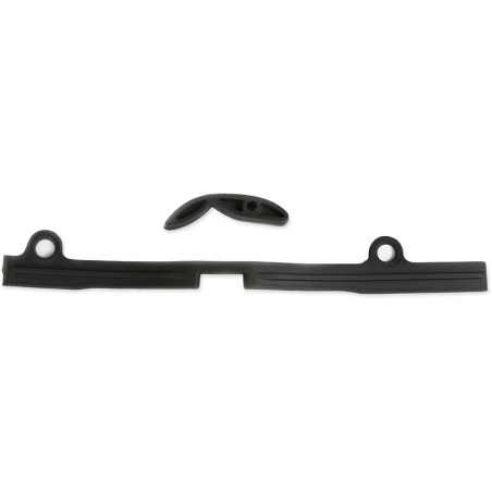 Kit patin de bras oscillant + patin de chaîne inférieur UFO noir pour KTM LC4 640, LC4 640 ADVENTURE, LC4 640 ADVENTURE R