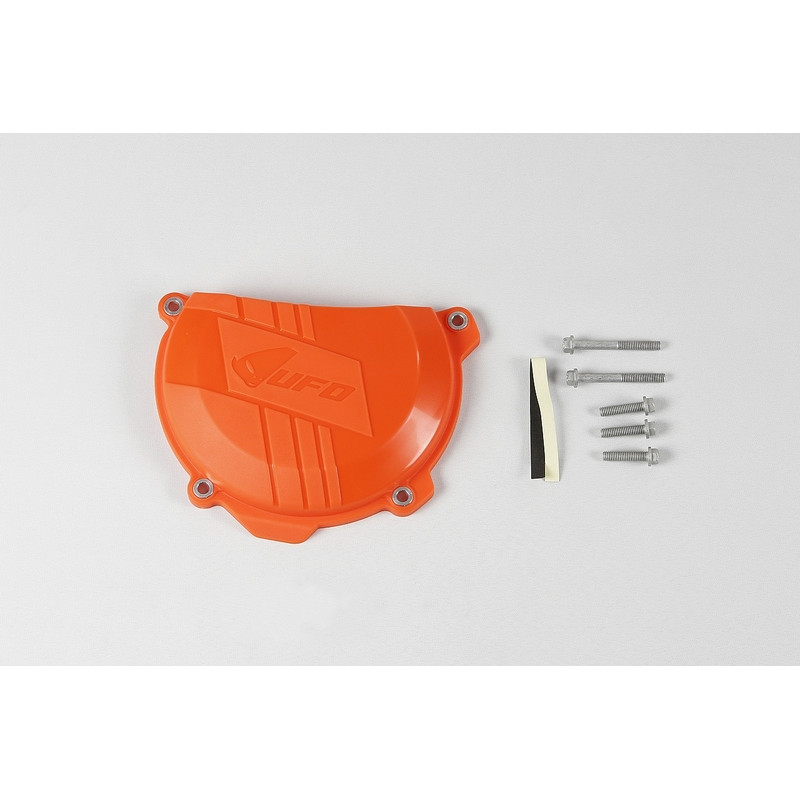 UFO Orange Clutch Cover Protection -F 250/350 for KTM EXCF 350, SXF 250, SXF 350 2012-2016