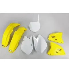 Kit plástica completo UFO original SUKIT406-999 para SUZUKI RM 125, RM 250 de 2006 a 2008