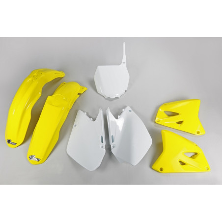 Kit plástica completo UFO original SUKIT406-999 para SUZUKI RM 125, RM 250 de 2006 a 2008