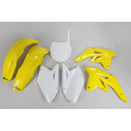 UFO Plastic Kit OEM Color Yellow/White (2009) for SUZUKI RMZ 250 2007-2009