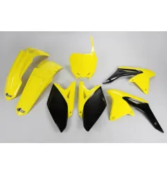 UFO Plastic Kit OEM Color Yellow/Black for SUZUKI RMZ 250 2010