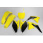 Kit de Plástica UFO OEM Color Yellow / Negro para SUZUKI RMZ 250 de 2010