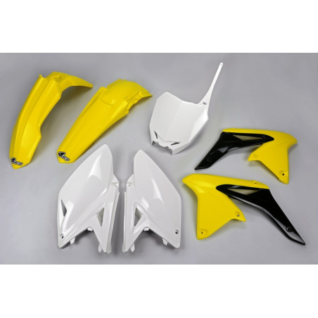 Kit plastique UFO couleur origine (2018) pour SUZUKI RMZ 250 de 2014 à 2018