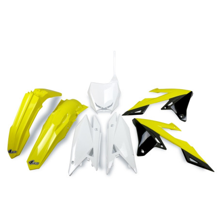 UFO Plastik-Kit Originalfarbe (2018) für SUZUKI RMZ 250, RMZ 450 2018-2027