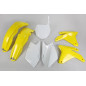 UFO Plastic Kit OEM Color Yellow/White for SUZUKI RMZ 450 2005-2006 UFO Plastic Kit OEM Color Yellow/White for SUZUKI RMZ 450 2005-2006