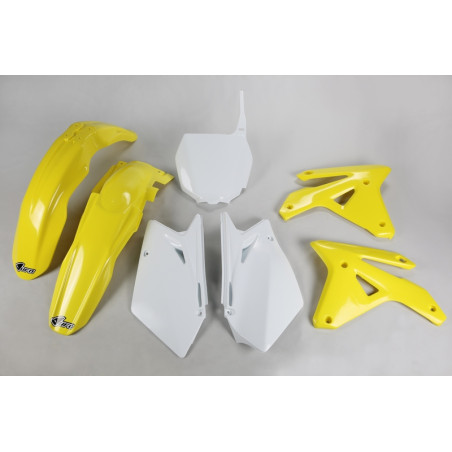 UFO Plastic Kit OEM Color Yellow/White for SUZUKI RMZ 450 2007