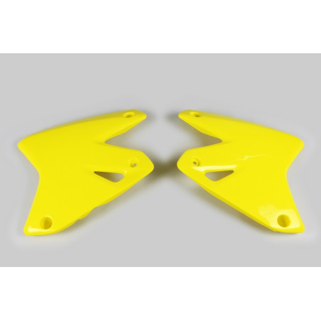 Ouïes de radiateur UFO jaune pour SUZUKI DR-Z 400 S, DRZ 400 de 2000 à 2015