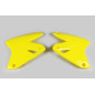 Plásticos laterales de radiador UFO amarillo SU03978-102 para SUZUKI DR-Z 400 S, DRZ 400 de 2000 a 2015