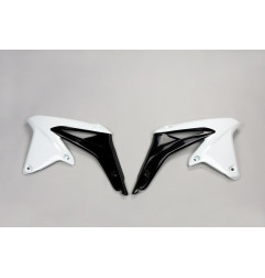 Paneles laterales radiador UFO blanco/negro para SUZUKI RMZ 450 de 2009 a 2017