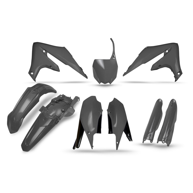 UFO Plastics Kit Grey for YAMAHA YZF 250, YZF 450 2018-2023