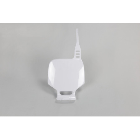 UFO Startnummernschild vorne YZ 80 93-02 YZ 85 02-09 WEISS YZ 91-09 für YAMAHA YZ 80, YZ 85 1993-2014