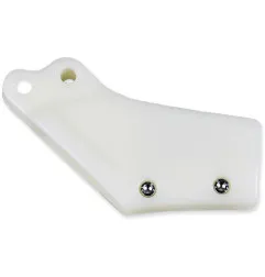 Kettenführung UFO weiß transparent für YAMAHA YZ 80 1993-2001