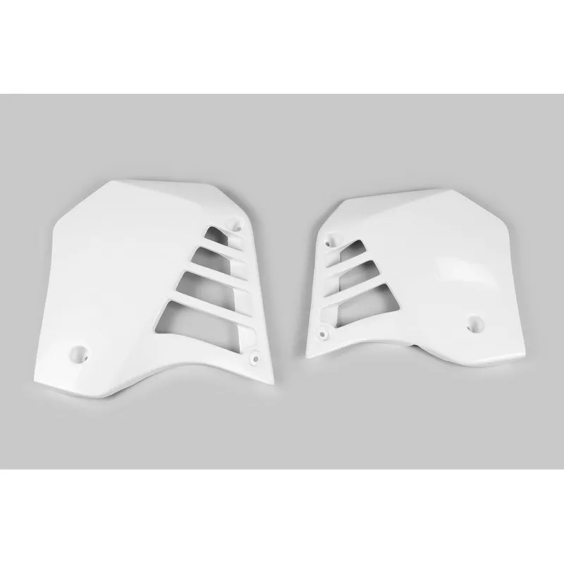 UFO Radiator Covers White for YAMAHA YZ 125 1986-1988