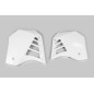 Plásticos laterales de radiador UFO blanco para YAMAHA YZ 125 de 1986 a 1988