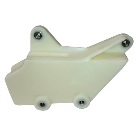 UFO Chain Guide + Slider Kit Translucent White para YAMAHA YZ 125, YZ 250 de 1989 a 1992
