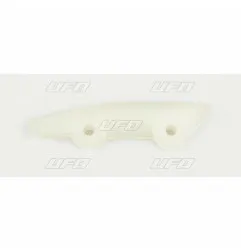 UFO Chain Guide + Slider Kit Translucent White for YAMAHA YZ 125, YZ 250 1989-1992