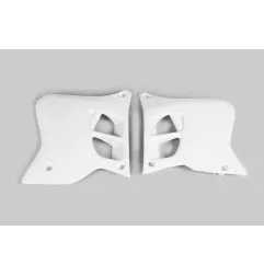 UFO Kühlerabdeckungen YZ125-250 93-95 Weiß YZ 91-09 für YAMAHA WR 250, YZ 125, YZ 250 1993-1995