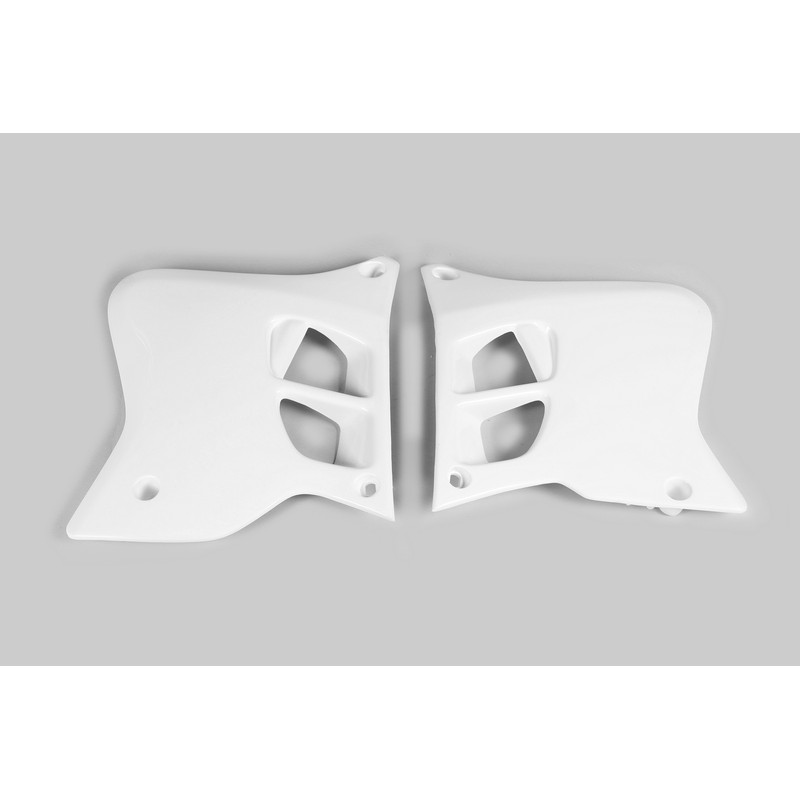 UFO Kühlerabdeckungen YZ125-250 93-95 Weiß YZ 91-09 für YAMAHA WR 250, YZ 125, YZ 250 1993-1995