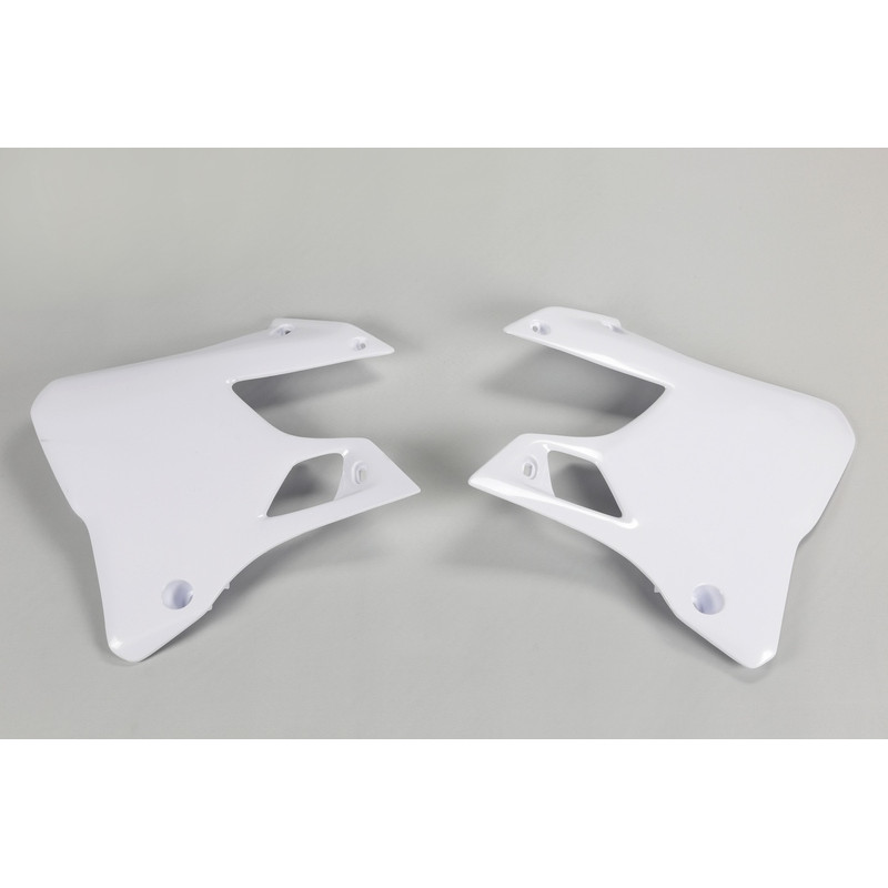 Paneles laterales radiador UFO blanco para YAMAHA WR 125, WR 250, YZ 125, YZ 250 de 1996 a 2001