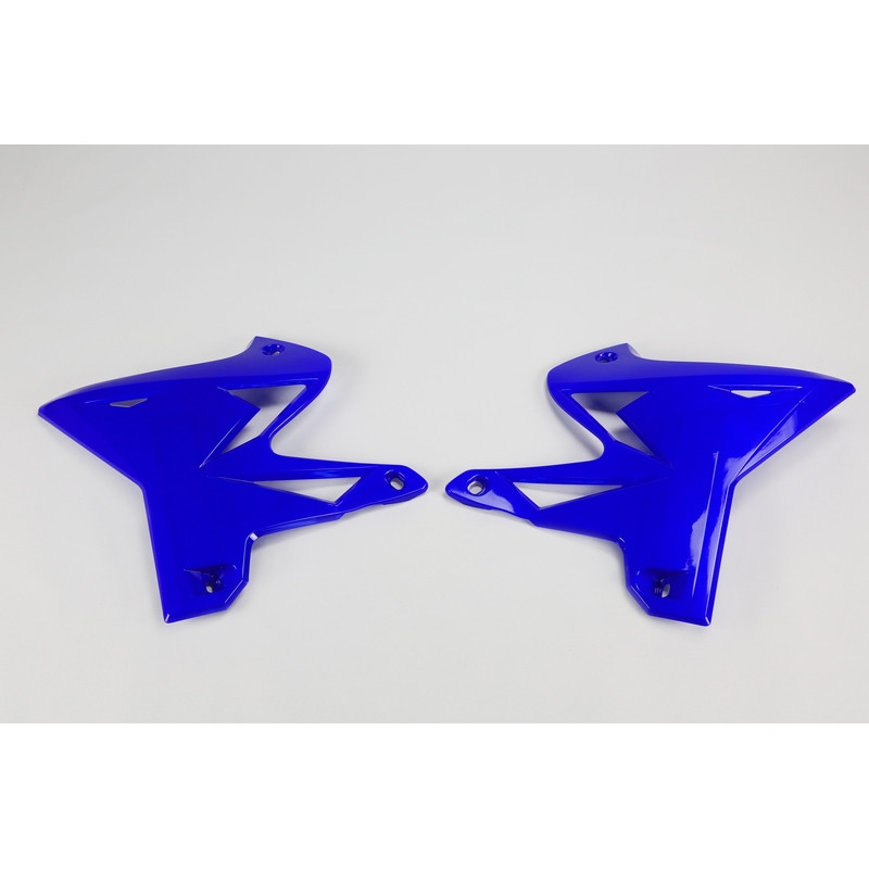 Ouïes de radiateur UFO Bleu Reflex pour YAMAHA YZ 125, YZ 250 de 2002 à 2014
