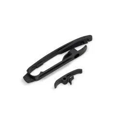 UFO Swingarm Chain Slider Black for GAS GAS EC 250, EC 300, ECF 250, MCF 250, MCF 450 2021-2025