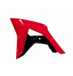 RACETECH Kühlerspoiler Originalfarbe (2017) rot/schwarz für HONDA CRF 250, CRF 250 RX ENDURO, CRF 450, CRF 450 RX ENDURO